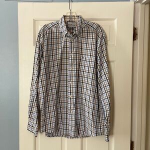 Barbour Men’s Button Down Shirt Multicolor Plaid US Size L Preppy Heritage